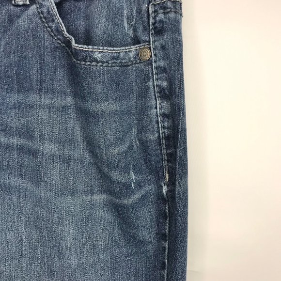 (SOLD)Nine West Boot Cut Jeans sz 12 Mid Rise - Picture 7 of 11
